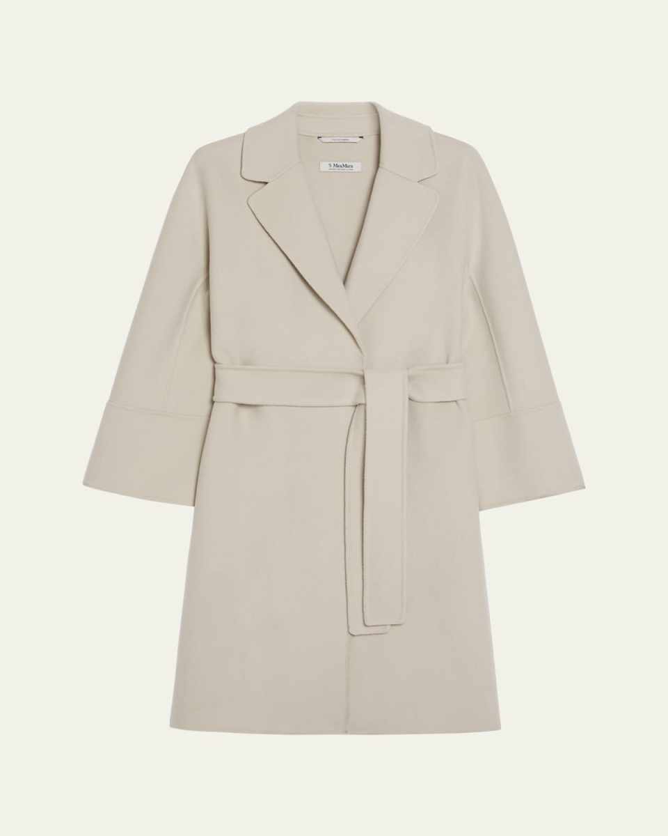 Arona Self-Tie Wool Coat